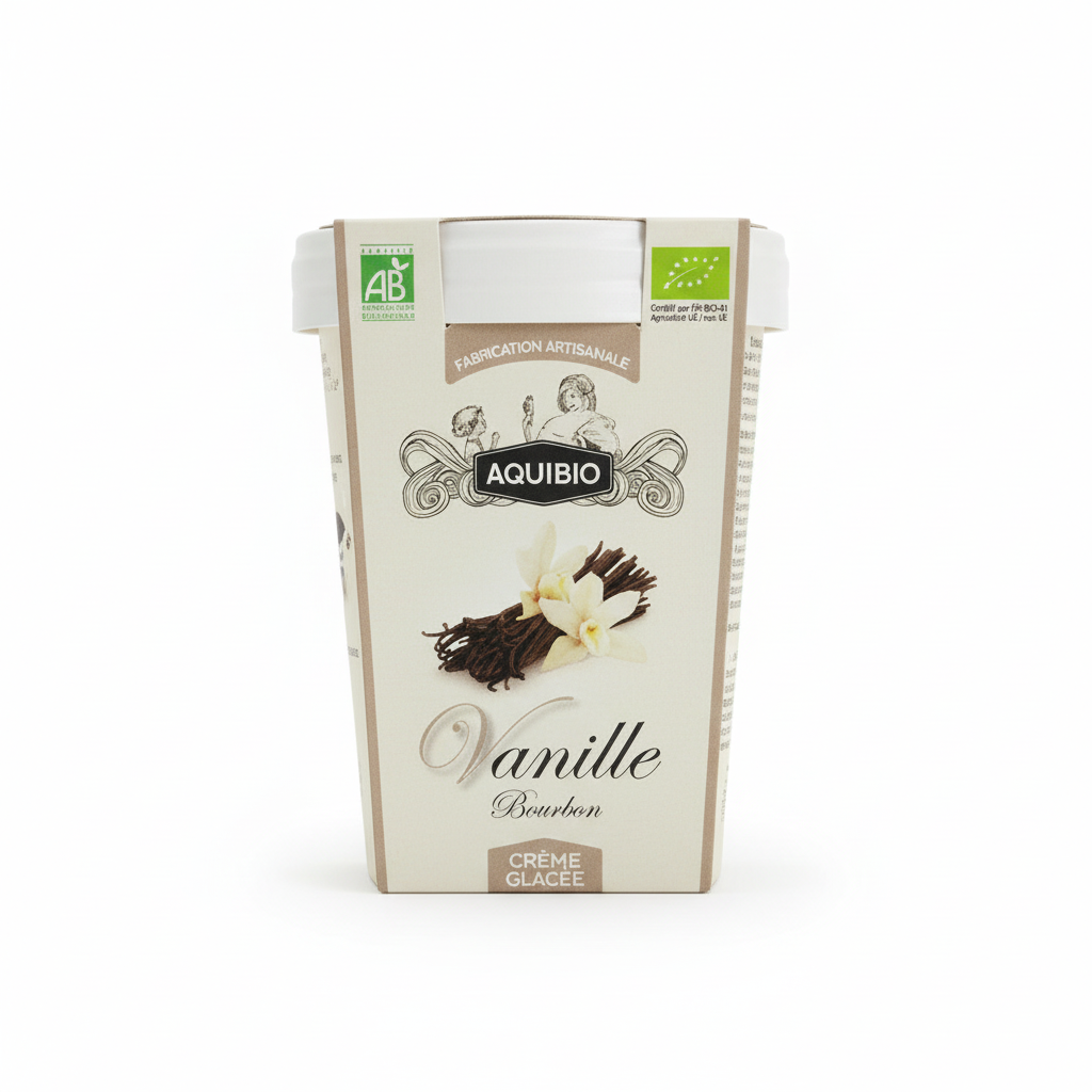 Crème glacée vanille 500ml