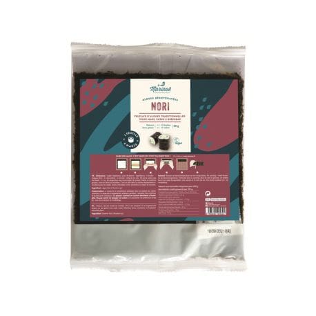 Nori en plaques. feuilles trad