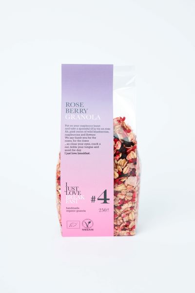 I Just Love Breakfast -- DDM 19.07.2025 Granola rose berry bio (édition 4) - 250 g